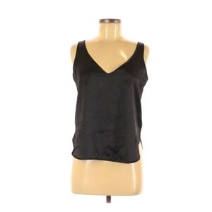 Partners | Black Blouse Medium Sleeveless Vintage Luxe Top